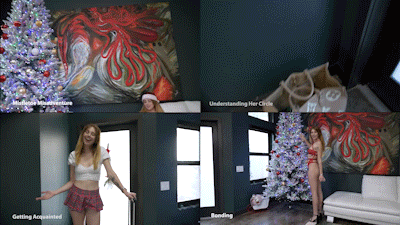 Lucy Foxx - Christmas with Step Daughter’s Best Friend